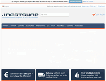 Tablet Screenshot of joostshop.com